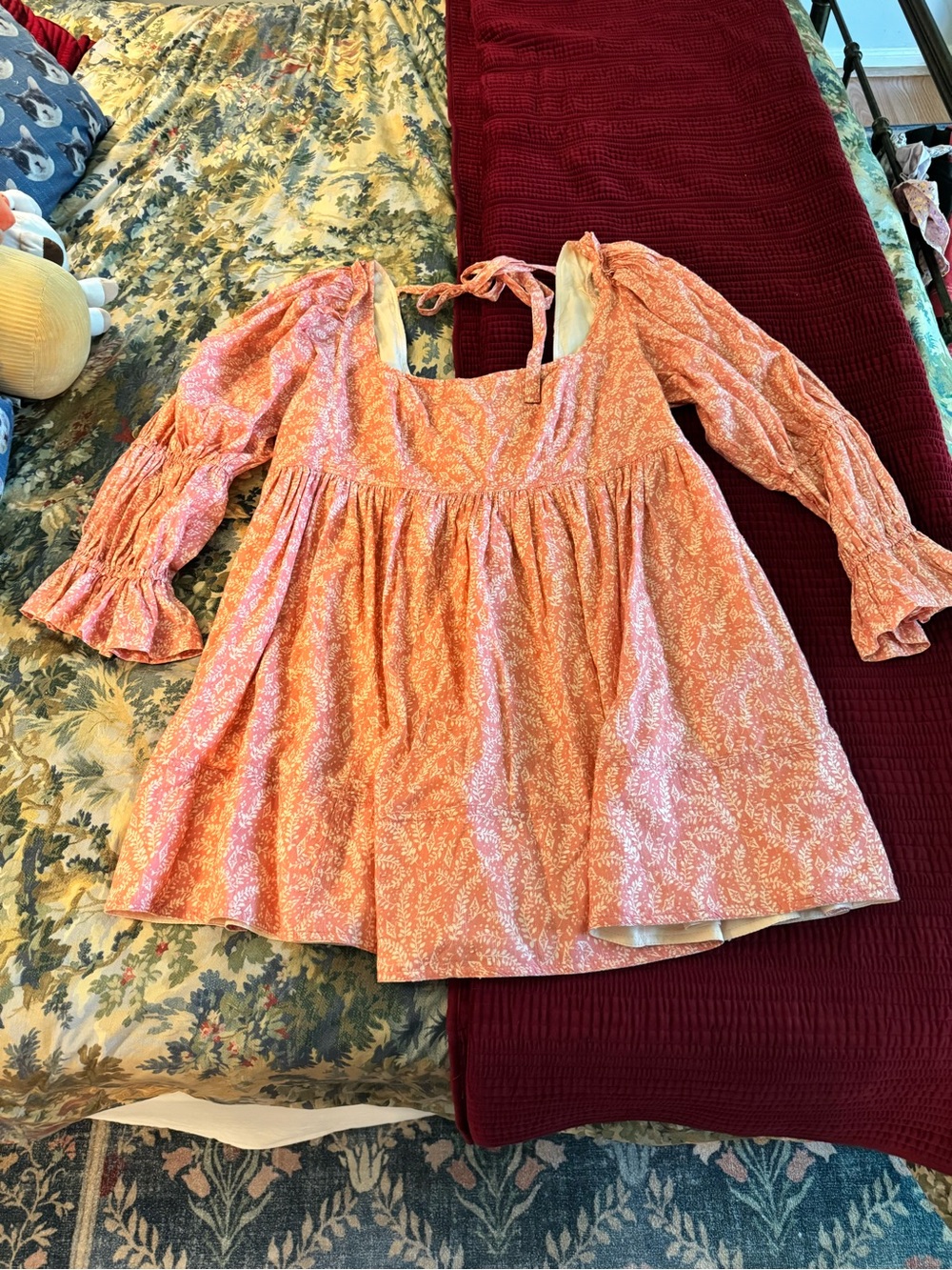 Anthropologie babydoll dress